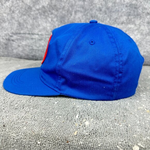 Marvel Captain America Hat Youth Blue Adjustable Snapback Embroidered Logo - Picture 11 of 16